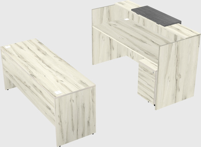 Modular reception desk