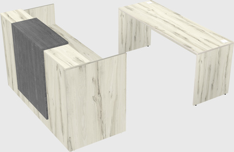 Modular reception desk