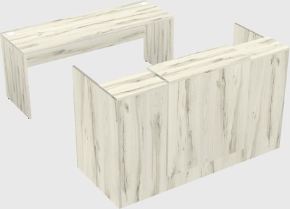 Modular reception desk