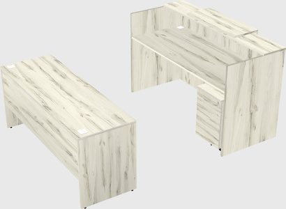 Modular reception desk