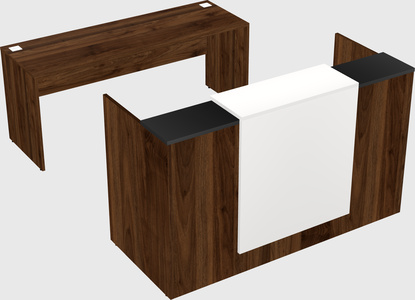 Modular reception desk