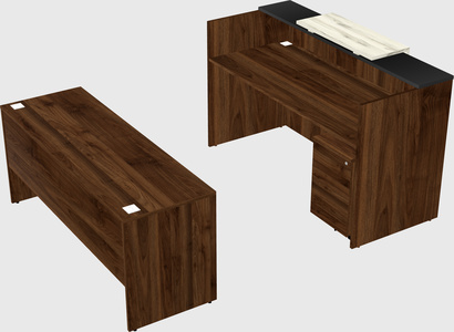 Modular reception desk