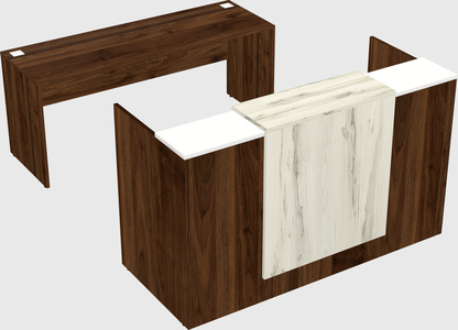 Modular reception desk