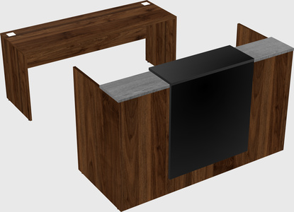 Modular reception desk