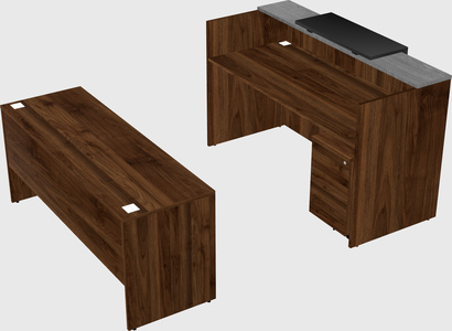 Modular reception desk