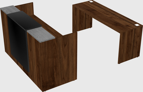 Modular reception desk