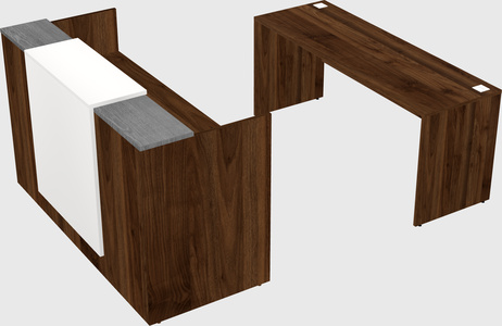 Modular reception desk