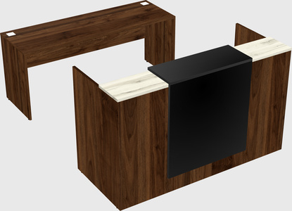 Modular reception desk