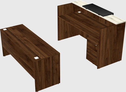 Modular reception desk