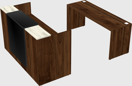 Modular reception desk