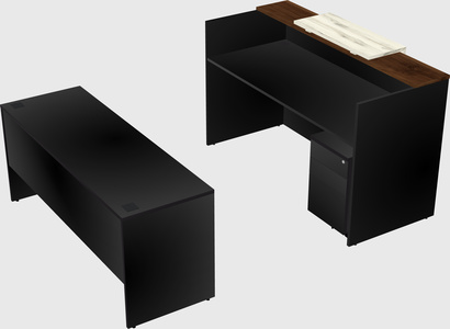 Modular reception desk
