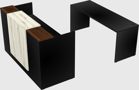 Modular reception desk