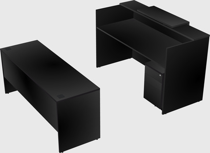 Modular reception desk