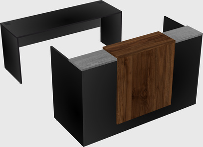 Modular reception desk