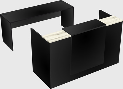 Modular reception desk