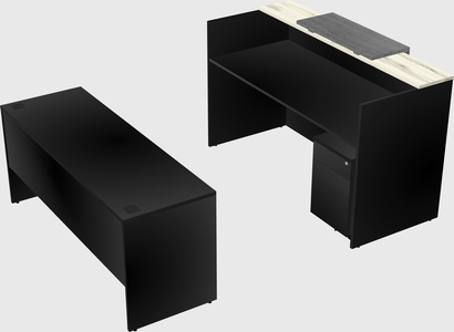 Modular reception desk