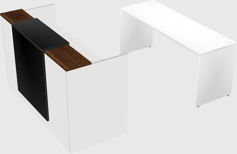 Modular reception desk