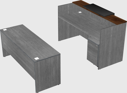 Modular reception desk
