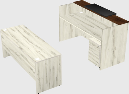 Modular reception desk
