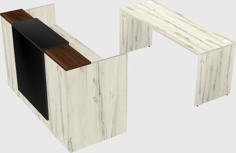 Modular reception desk