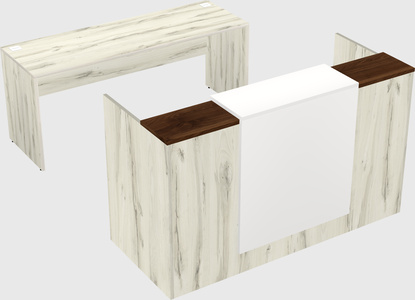 Modular reception desk