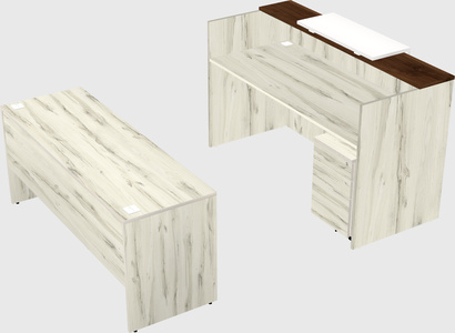 Modular reception desk