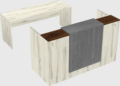 Modular reception desk