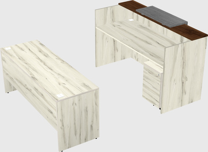 Modular reception desk