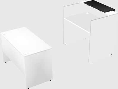 Modular reception desk