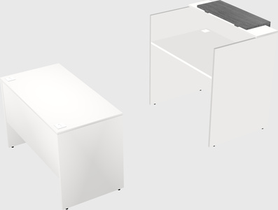 Modular reception desk