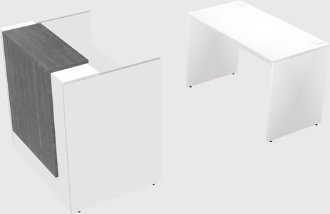 Modular reception desk