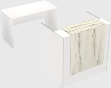Modular reception desk