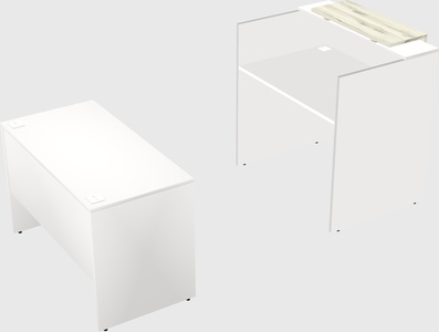 Modular reception desk