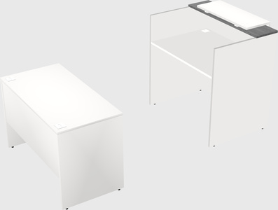 Modular reception desk