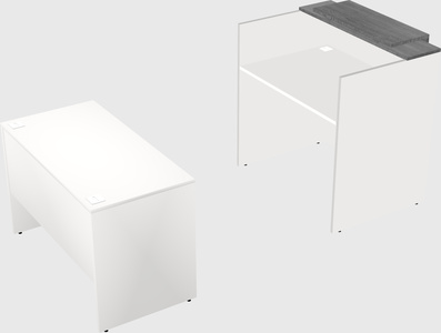 Modular reception desk