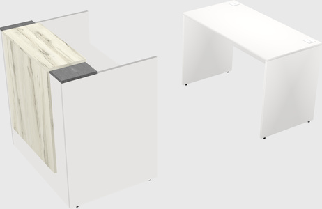 Modular reception desk