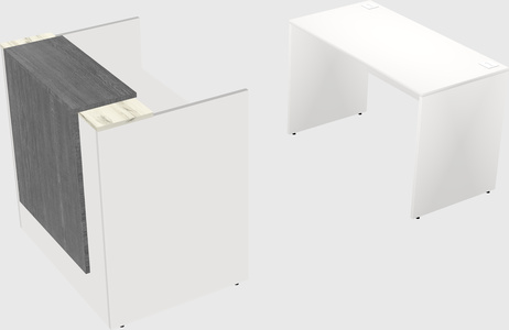 Modular reception desk