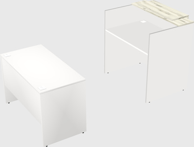 Modular reception desk