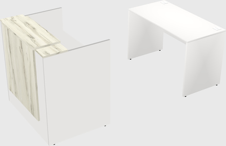 Modular reception desk