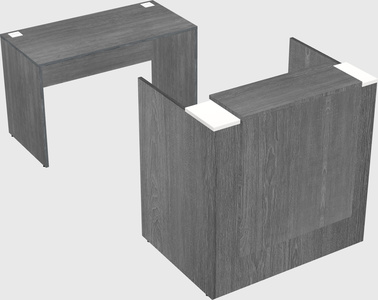 Modular reception desk