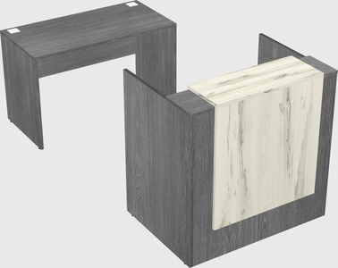 Modular reception desk