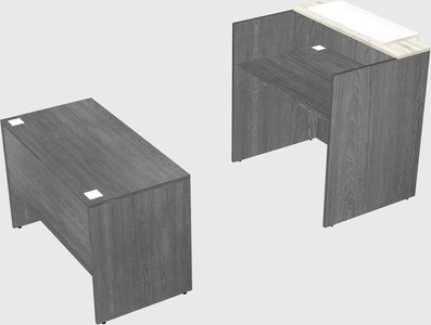 Modular reception desk