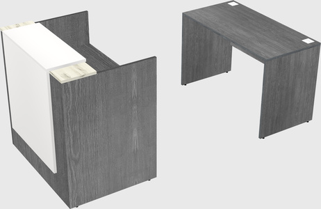 Modular reception desk