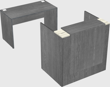 Modular reception desk