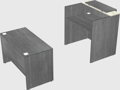 Modular reception desk