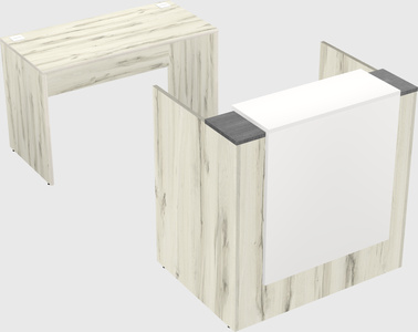 Modular reception desk