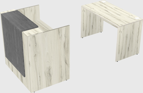Modular reception desk