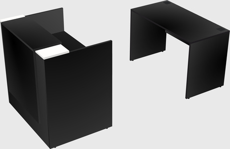 Modular reception desk