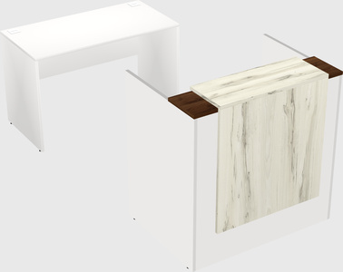 Modular reception desk