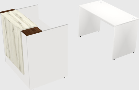 Modular reception desk
